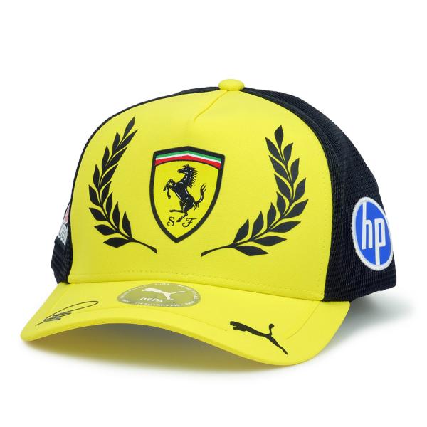 スクーデリア フェラーリ HP チーム L.ハミルトン イギリスGP キャップ 2026 イエロー 701239028（027173-01）