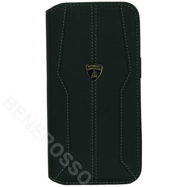 Lamborghini（ランボルギーニ） iPhone 15ProMax レザー ブックタイプ