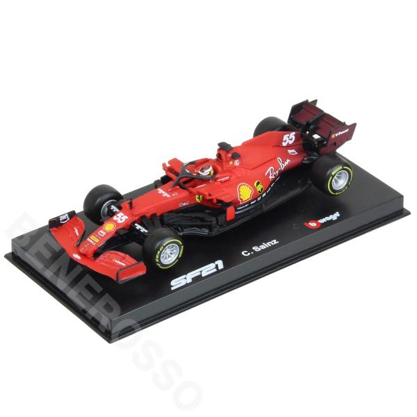 Bburago 1/43XP[ tF[ SF21 C.TCc 2021ihCo[tjBR-43-36828CS