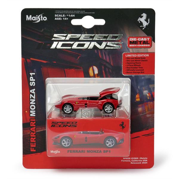 Ferrari（フェラーリ） Maisto 1/64スケール SPEED ICONS モンツァ SP1
