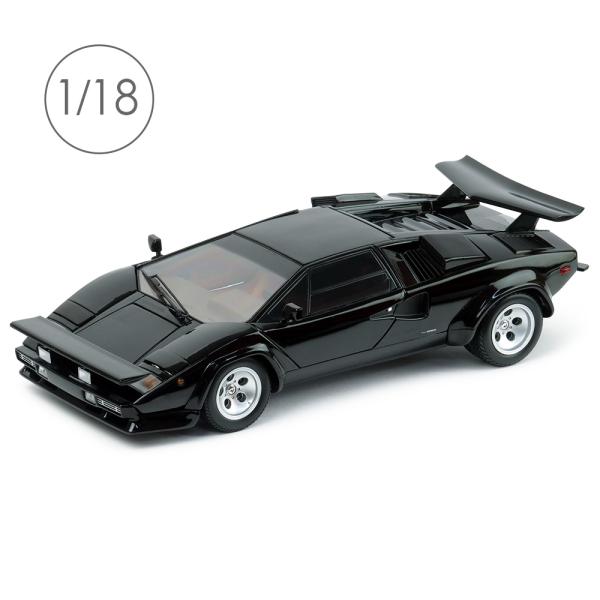 京商 1/18スケール ランボルギーニ カウンタック LP400S キャノンボール ブラック KS08320BKCR