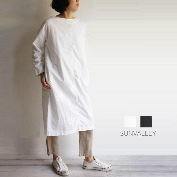日本製品染め 綿 コットン オックス 後ろ ポケット ボートネック チュニック ワンピース Sunvalley サンバレー Sk Sunvalley 服 大人の ナチュラル Sk Bradyf 芦屋 ブラッドワイエフ 通販 Yahoo ショッピング