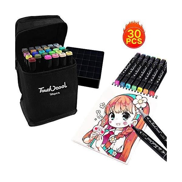 イラストマーカー ペン 油性ペン セット 30色 スタント付き アートマーカー マッキー 油性 マジック イラストマーカー イラスト 手作り 013 Braggart 通販 Yahoo ショッピング