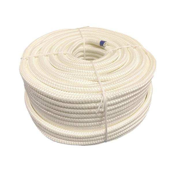 16打ち　ポリエステルフィラメントマルチ紐　１6mm  約95M引っ張り強度　　約32kN