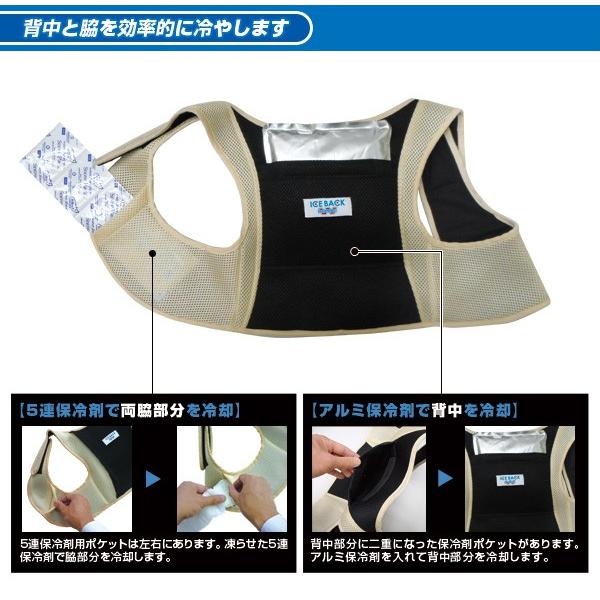 送料無料 熱中症対策グッズ ブレイン Br 556 アイスバック Wダブル Ice Back 薄くて軽量 専用保冷剤と気化熱効果で背中を冷やす Buyee Buyee 提供一站式最全面最專業現地yahoo Japan拍賣代bid代拍代購服務 Bot Online