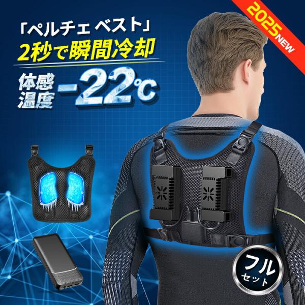 ✨在庫1点で終了✨ペルチェ ベスト　超大冷却面・冷却ブレート付き Amazon | [Bulonchi] ペルチェ ベスト【2025超大冷却面・冷却