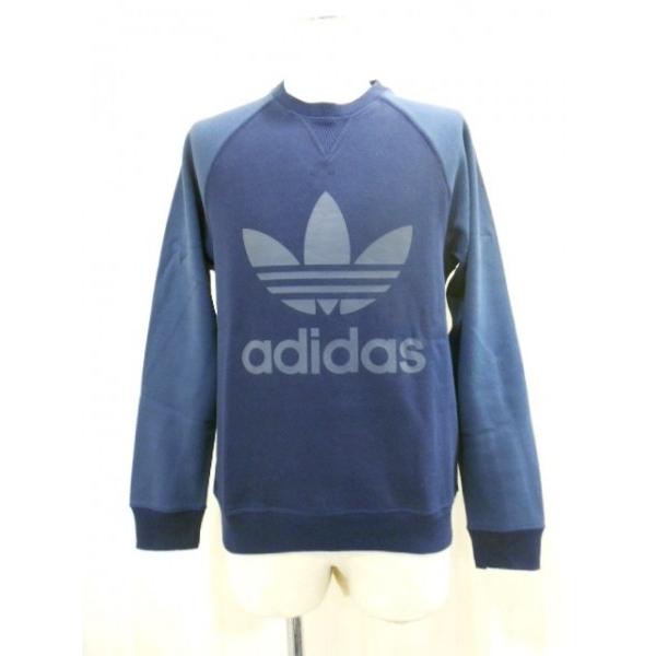 adidas アディダスオリジナルス スウェット[SPO CREW] (ネイビー 