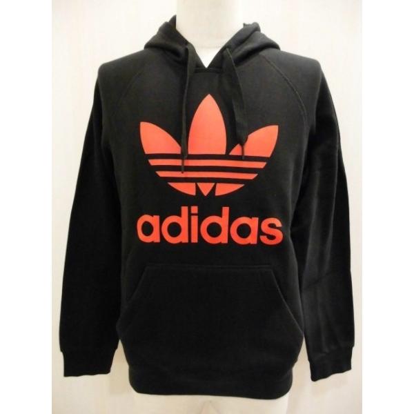 adidas アディダス オリジナルス ロゴパーカー[ORIGINALS 3FOIL HOODIE](ブラック/レッド）（AX6984)  tLNRFAWAvC - www.4dgelateria.com.br