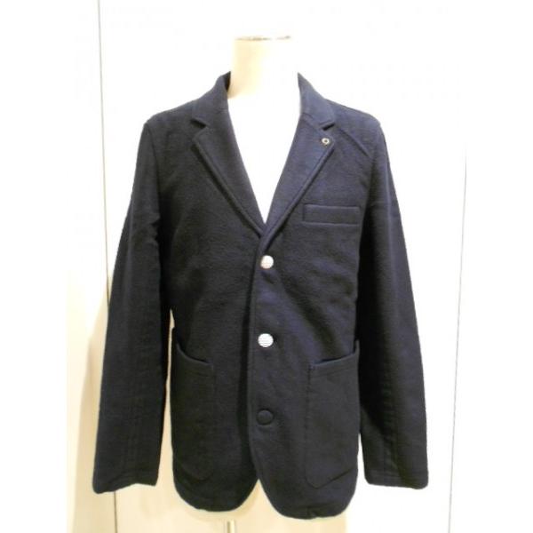 3354円 日本限定 極美品 フレッドペリー テーラードジャケット 柔らか素材 刺繍 ブラック