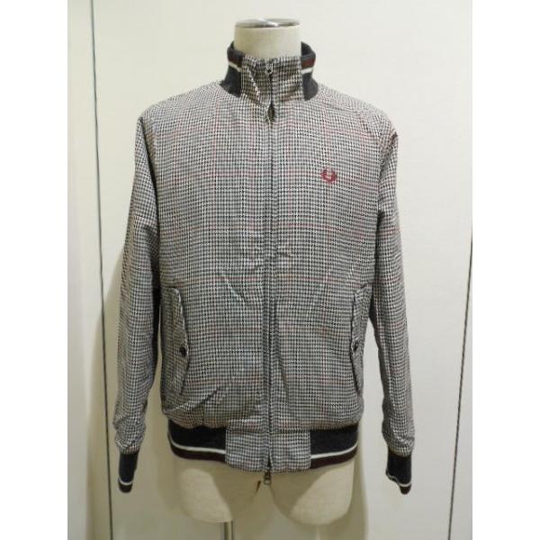 FRED PERRY フレッドペリー ブルゾン リバーシブル Lサイズ 超美品】フレッドペリー リバーシブルジャケット ブルゾン