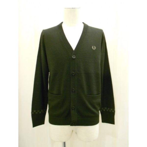 フレッドペリー FRED PERRY カーディガン メンズ チェッカー フレッドペリー FRED PERRY カーディガン メンズ チェッカー