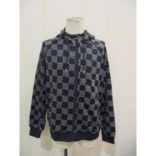 adidas Originals モノグラムジャケット（ブラック/アッシュ）(HR3435 