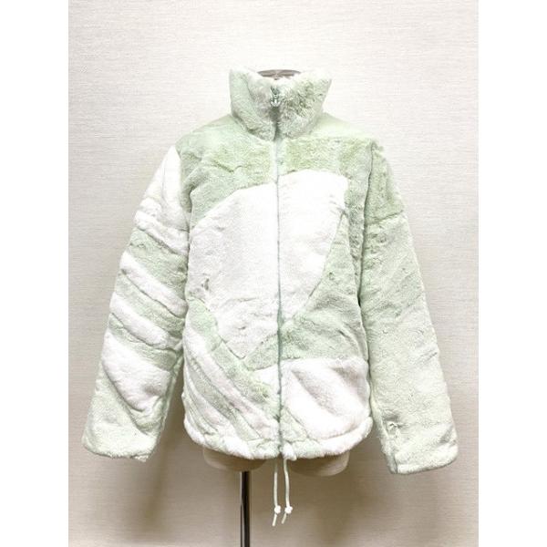 adidas Originals ファートラックジャケット （リネングリーン/オフ