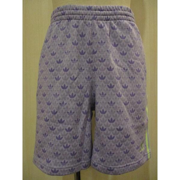 adidas Originals モノグラムショーツ VIOTON バイオレットトーン