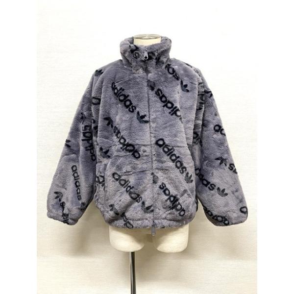 美品 adidas originals トーナル総柄プリント ファージャケット adidas Originals レディース トーナル総柄プリント ファージャケット
