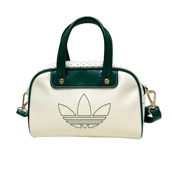 adidas Originals ミニ ボウリングバッグ （オフホワイト/カレッジ
