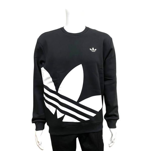 adidas Originals リラックス クルー スウェット （ブラック）（JL8383