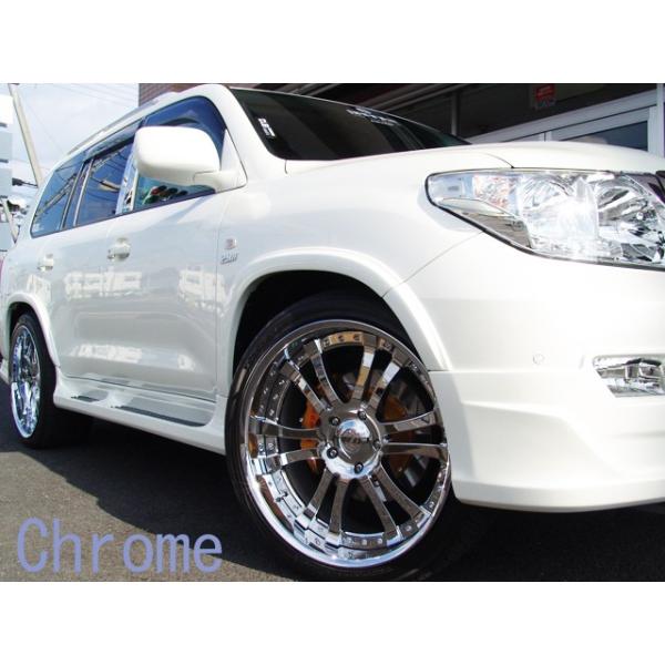 日本最大の Land Cruiser0 ランクル0 Branew Bw 101 24inch Chrome Wheel 国内正規品日本製