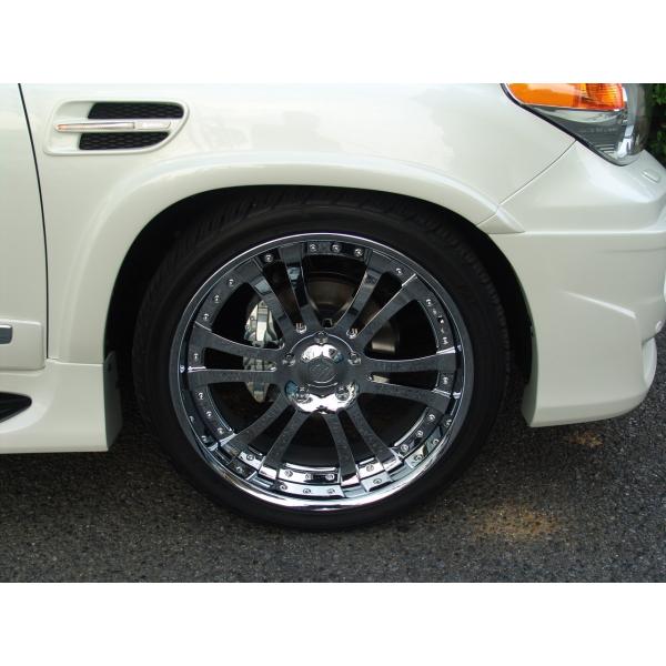 日本最大の Land Cruiser0 ランクル0 Branew Bw 101 24inch Chrome Wheel 国内正規品日本製