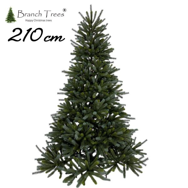 【断捨離マイブーム】クリスマス クリスマスツリー 210cm Branch Trees〓 クリスマスツリー 210cm ER 厚みのあるリアルな針葉 葉