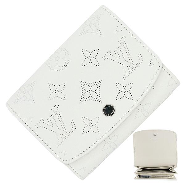 【最高級美品】ルイヴィトン マヒナ ポルトフォイユ イリス コンパクト 二つ折り LOUIS VUITTON ルイヴィトン 二つ折り財布 ポルトフォイユイリス