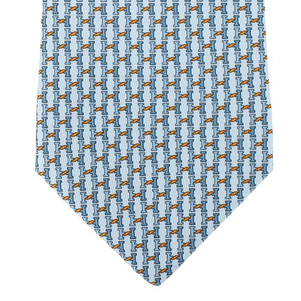 HERMES（エルメス） ネクタイ クラヴァット シルクツイルタイ 7cm H