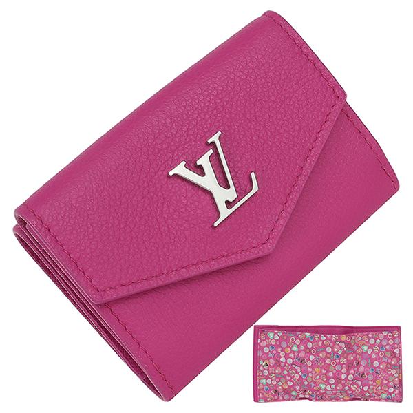 ロックミー ルイヴィトン 三つ折り財布 ポルトフォイユロックミニ