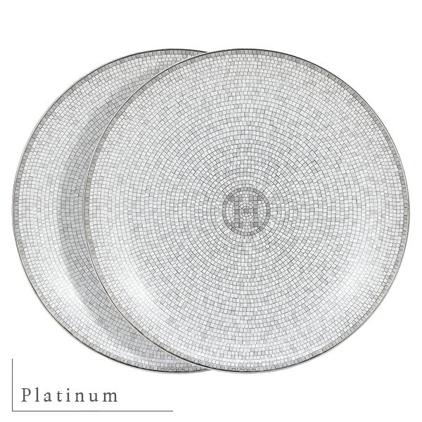 エルメス HERMES モザイク　パンプレート HERMES（エルメス） プレート パンプレート ブレッドプレート ペア