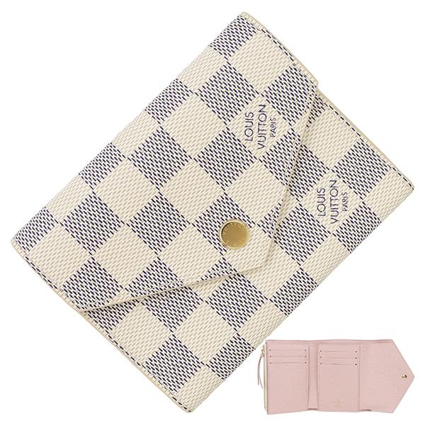 ルイヴィトン LOUIS VUITTON 三つ折り財布 ポルトフォイユヴィクトリー