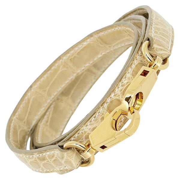 HERMES（エルメス） ショルダーストラップ クロコダイル アリゲーター