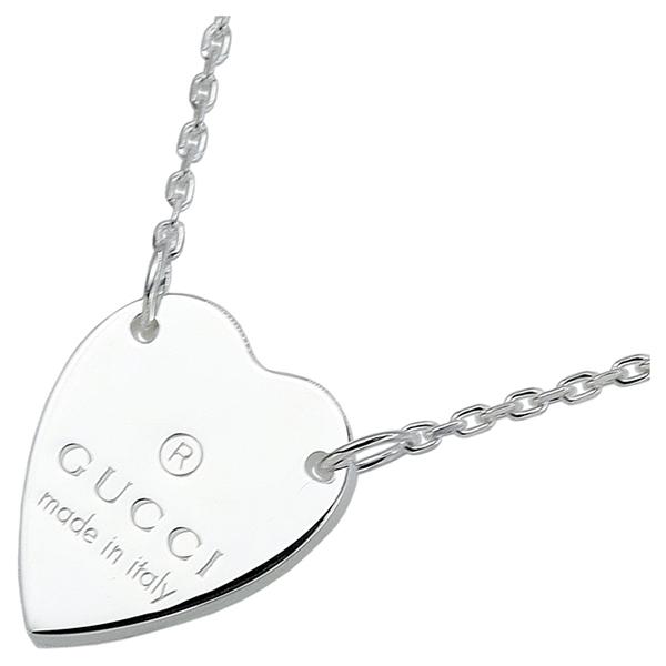 GUCCI グッチ ネックレス ペンダント トレードマーク ハート 223512