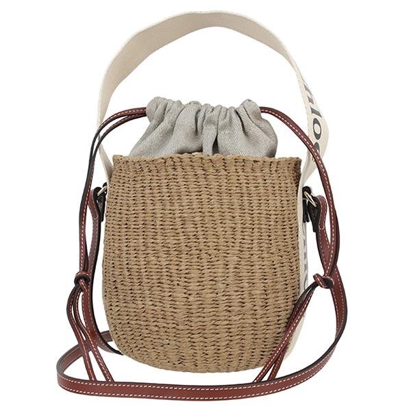 Chloe クロエ　ショルダー　かご Chloe（クロエ） ショルダーバッグ ウッディ スモールバスケット