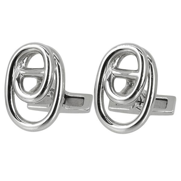 HERMES（エルメス） カフリンクス マイヨン カフス メタル シルバー