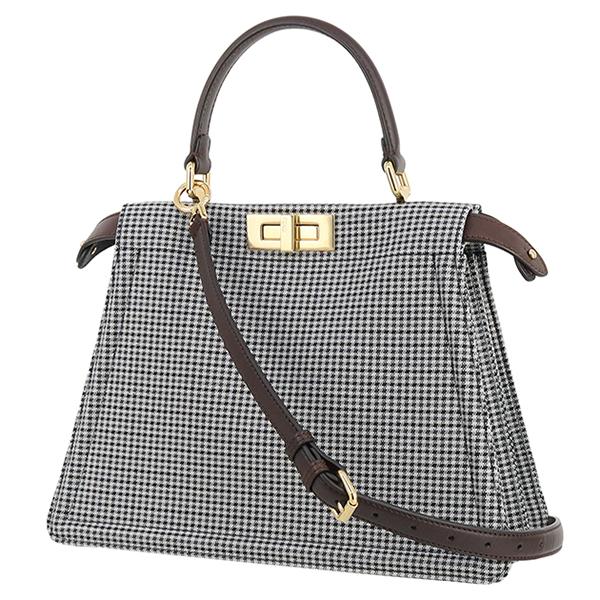 FENDI フェンディ スモール ピーカブー ミニ バッグ レザー