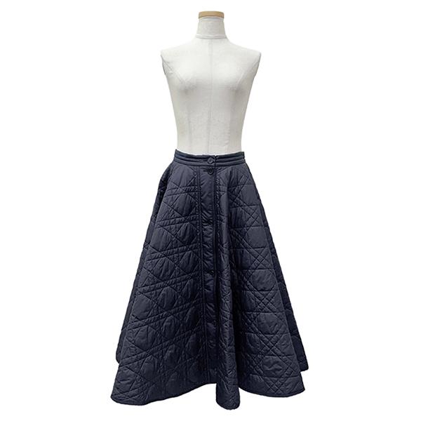 Dior スカート DIOR】セール 23Cruise コットン/シルク 超ロングスカート (Dior