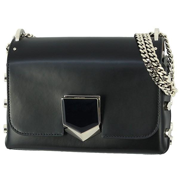 JIMMY CHOO ジミーチュウ ショルダーバッグ LOCKETT PETITE カーフ  