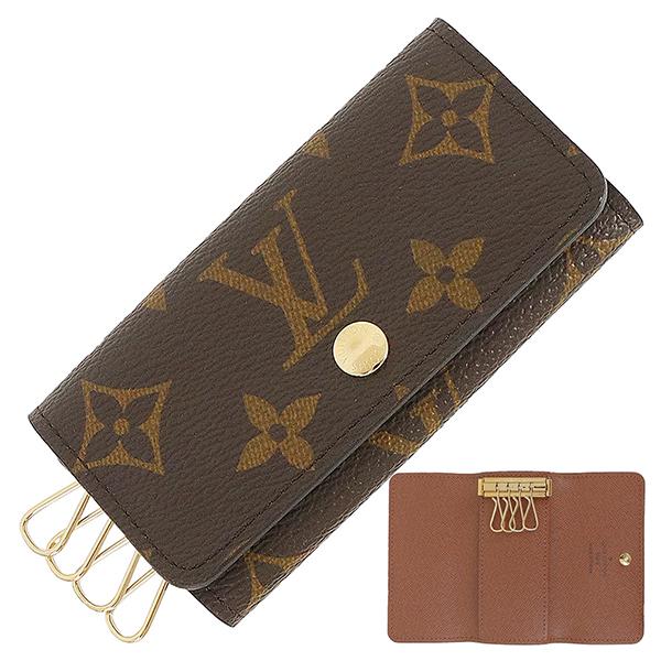 Authentic LOUIS VUITTON Monogram Multicles 4 Four Hooks Key Case M62631 LV