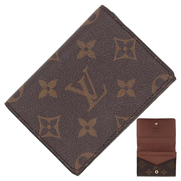 ルイヴィトン LOUIS VUITTON カードケース アンヴェロップ M63801 モノグラム h-a617