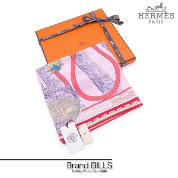 HERMES 新品 エルメス カレ90 ダブルフェイス パッサード・エ HERMES 新品 エルメス カレ90 ダブルフェイス パッサード・エ