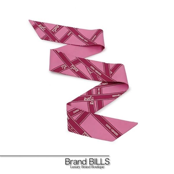 HERMES（エルメス） Twilly ツイリー リボンスカーフ 061719S