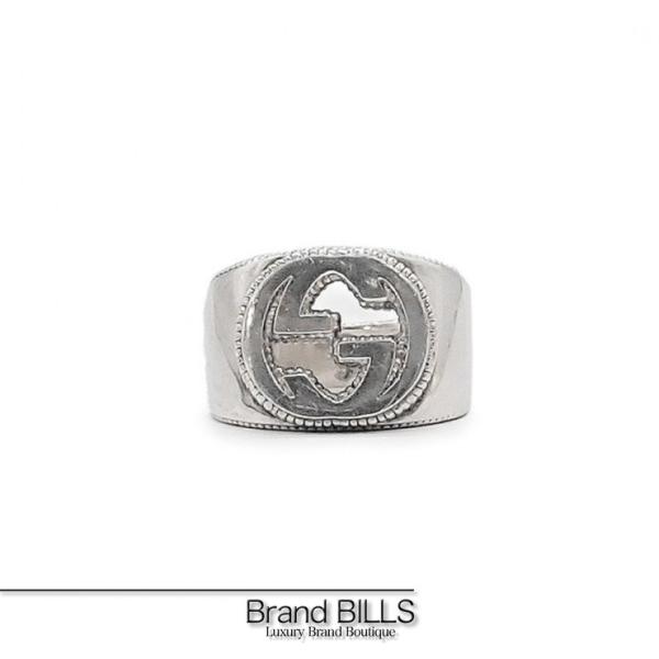 GUCCI（グッチ） 美品 インターロッキングG リング 指輪 479229 17号