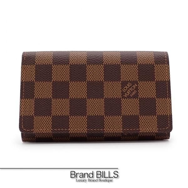 新型 ルイヴィトン ダミエ ポルトフォイユ トレゾール 折り財布 N61736 LOUIS VUITTON（ルイ・ヴィトン） 未使用品 ルイ ヴィトン