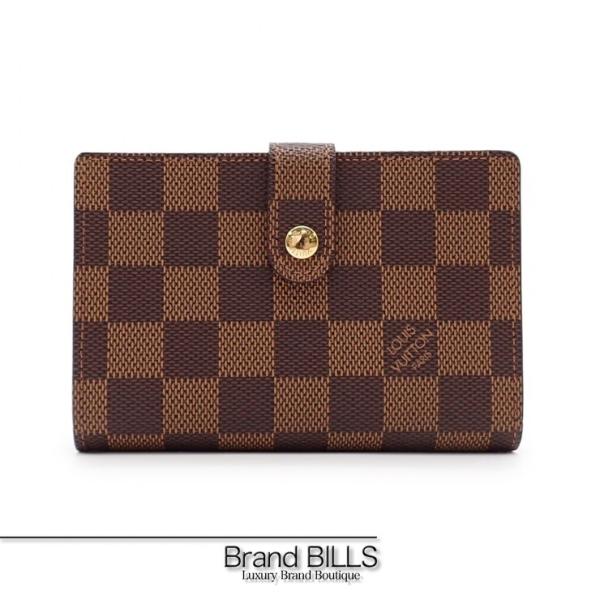 ルイヴィトン ダミエ エベヌ ポルトフォイユ ヴィエノワ　N61674 LOUIS VUITTON（ルイ・ヴィトン） 未使用品・訳アリ ルイ ヴィトン