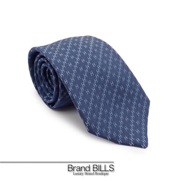 HERMES（エルメス） 未使用品 ネクタイ メンズ Hロゴ レギュラータイ