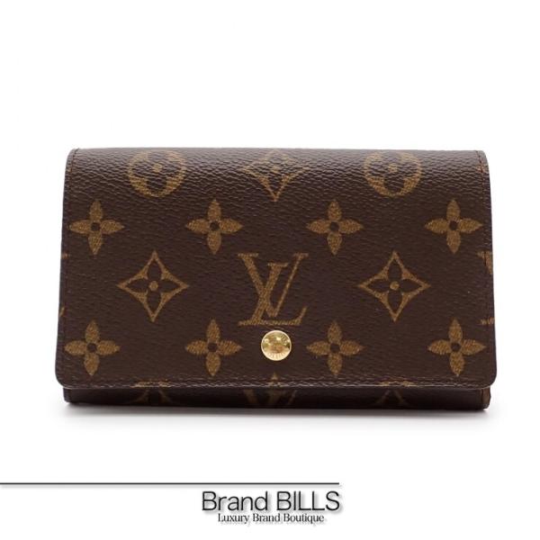 【美品】ヴィトン モノグラム ポルトフォイユ トレゾール M61730 LOUIS VUITTON（ルイ・ヴィトン） 未使用品 ポルトモネ・ビエトレゾー