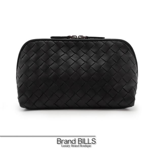未使用品 BOTTEGA VENETA ボッテガヴェネタ イントレチャート ポーチ