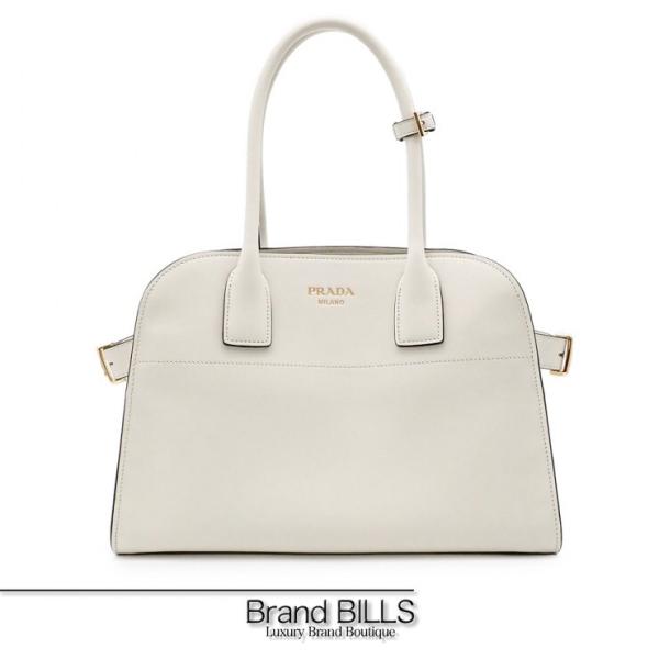 PRADA（プラダ） 未使用品 ソフトグレインレザー トートバッグ