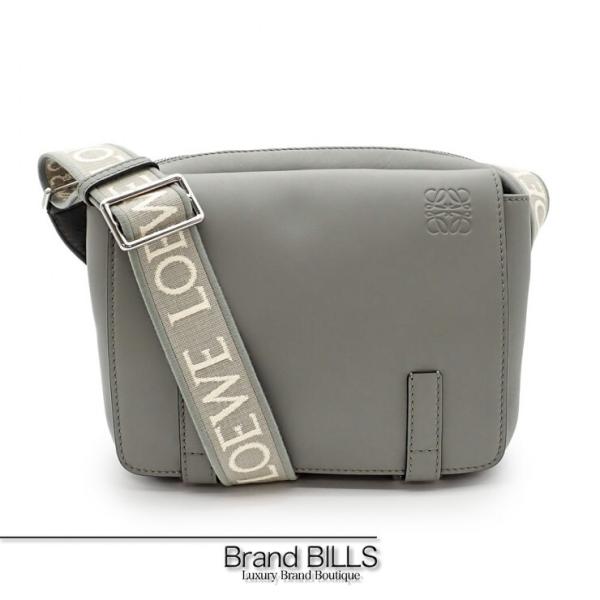 LOEWE（ロエベ） 未使用品 ミリタリー メッセンジャーバッグ XS