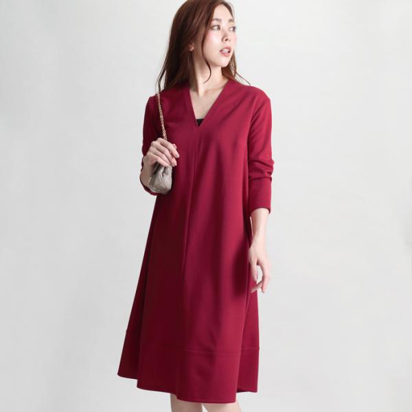 ワンピース レディース カシュクール Martha マーサ 体型カバー ひざ丈ワンピース 長袖 Vネック カシュクールワンピース 大きいサイズ 膝丈 きれいめ Buyee Buyee Japanese Proxy Service Buy From Japan Bot Online