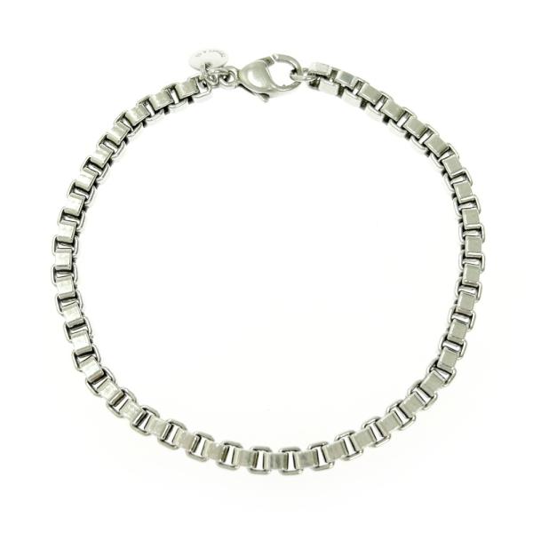 良品　ティファニー　ベネチアン　ブレスレット　シルバー　925 TIFFANY&Co.（ティファニー） シルバー ベネチアン リンク